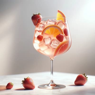Công Thức Rosé Sangria Với Tequila