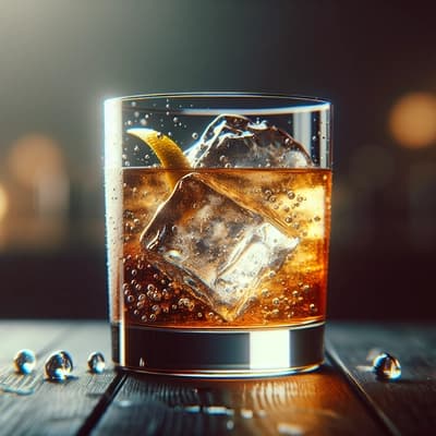 Scotch dan Soda dengan Bitters