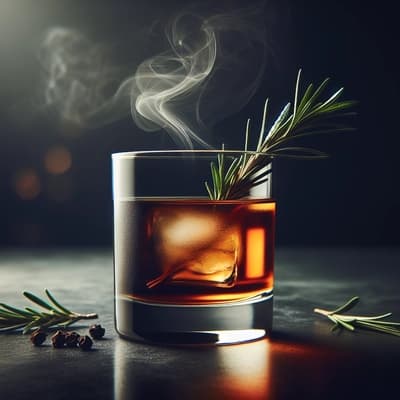 집에서 스모키 칵테일 만들기