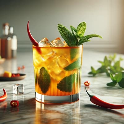 Receta de Mojito Picante de Mango