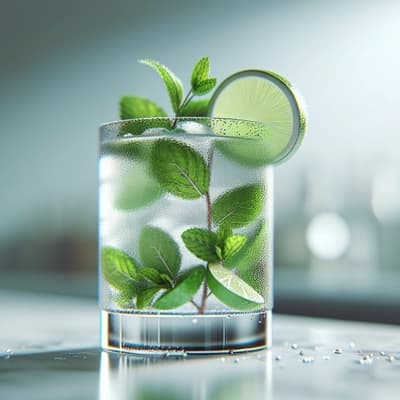 Mojito de Vodka Sin Azúcar