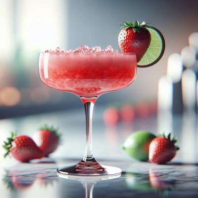¿Vodka en un Daiquiri de Fresa?