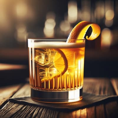 Whiskey Sour con Jarabe de Arce