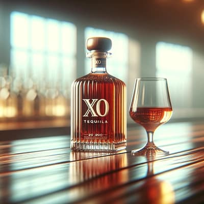 테킬라 에스프레소 마티니의 XO 테킬라