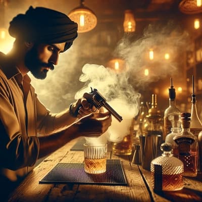 The Revolver Cocktail: Crafting a Smoky, Bourbon-Infused Classic