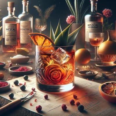 Ein rauchiger Dreh: Den perfekten Mezcal Negroni mixen
