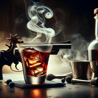 The Revolver Cocktail: Crafting a Smoky, Bourbon-Infused Classic