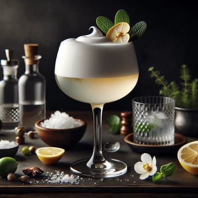 Mastering the Classic Gin Sour: Elevating with Egg White for Elegance