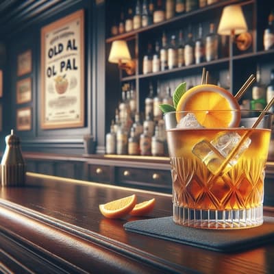 Die perfekte Garnitur für einen Old Pal Cocktail auswählen
