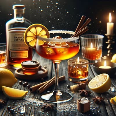 Crafting the Classic Brandy Crusta: Ingredients and Technique Elegance