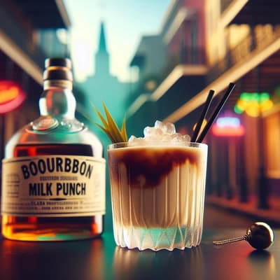 Bourbon Milk Punch: A New Orleans Tradition with Historical Roots