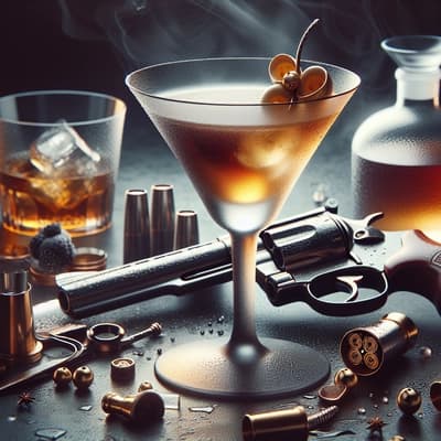 The Revolver Cocktail: Crafting a Smoky, Bourbon-Infused Classic