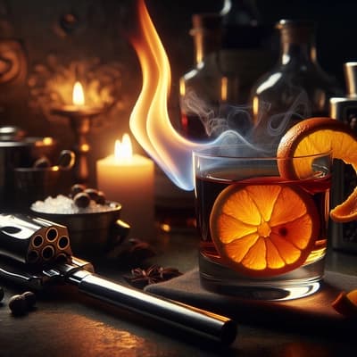 Der Revolver-Cocktail: Ein rauchiger, mit Bourbon verfeinerter Klassiker