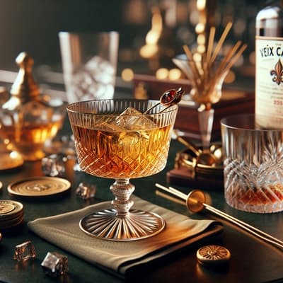 Die Kreation des Vieux Carré: Die reiche Geschichte und köstliches Rezept eines klassischen Cocktails aus New Orleans