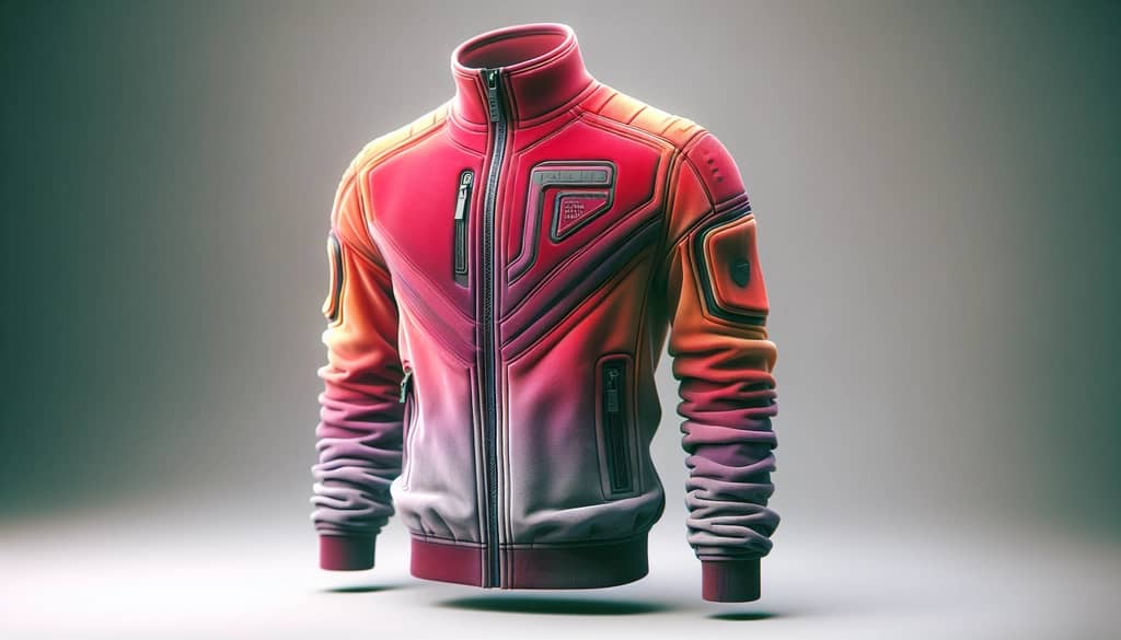 A closer look at the Airblaster Pullover Jacket's features, balancing style and warmth in Beet Juice Margarita color.