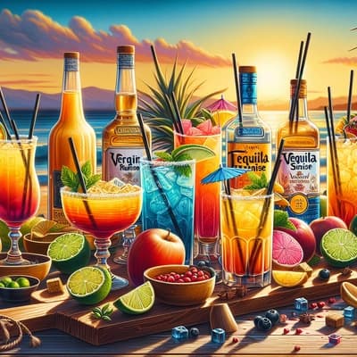 Unterschiedliche Varianten des Virgin Tequila Sunrise: Klassisch, Amerikanisch und mehr erkunden