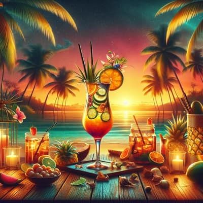 Crafting the Perfect Malibu Sunset: A Tropical Blend