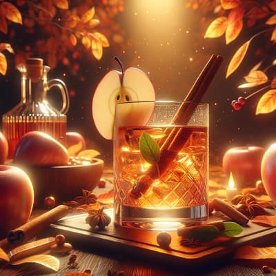 Ein herbstlicher Klassiker: Bourbon Apple Cider Old Fashioned