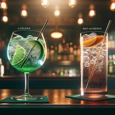 Comparing Non Alcoholic Gin and Tonic to Its Stronger Counterpart: An In-Depth Analysis