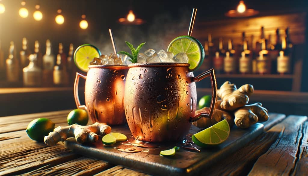 A comparison between ginger ale and ginger beer in a non-alcoholic Moscow Mule