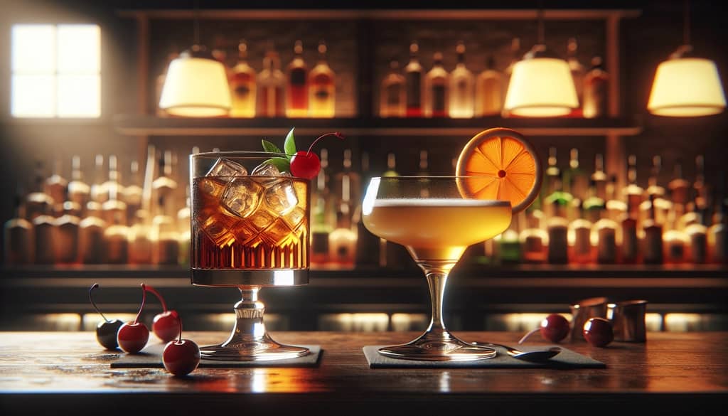 A comparison of two popular cocktails: Amaretto Sour and Amaretto Stone Sour
