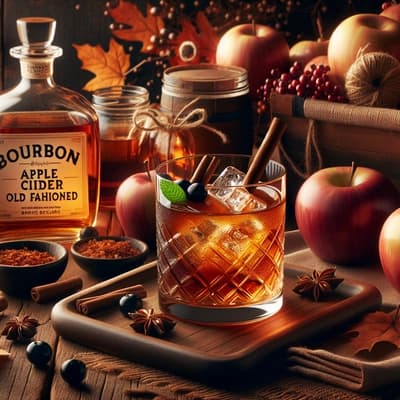 Ein herbstlicher Klassiker: Bourbon Apple Cider Old Fashioned
