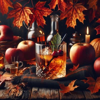 Ein herbstlicher Klassiker: Bourbon Apple Cider Old Fashioned