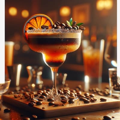 Innovative Geschmacksfusion: Herstellung einer Espresso-Orangen-Margarita