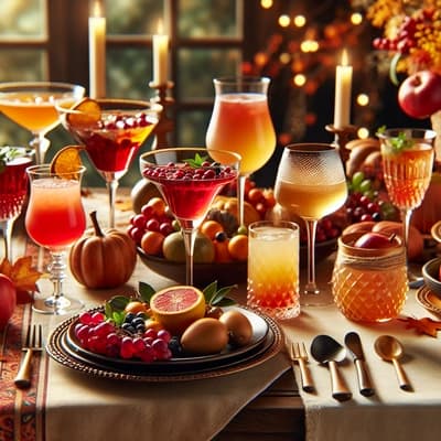 Celebrate with Flavor: Non-Alcoholic Thanksgiving Cocktails