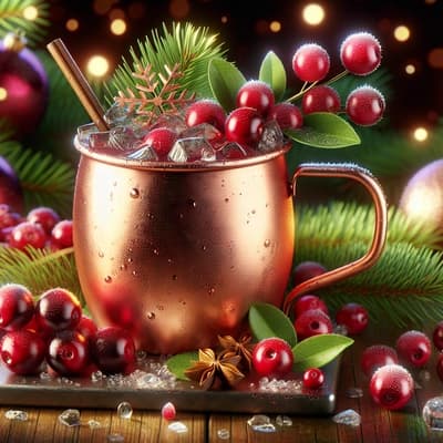 Crafting the Ideal Cranberry Moscow Mule: A Festive Spin on a Classic