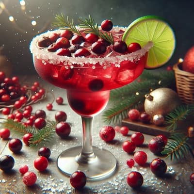 Crafting the Perfect Christmas Cranberry Margarita