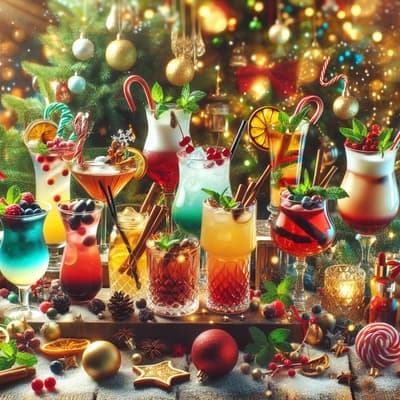 Niềm Vui Lễ Hội: Tạo Ra Các Loại Cocktail Giáng Sinh Không Cồn
