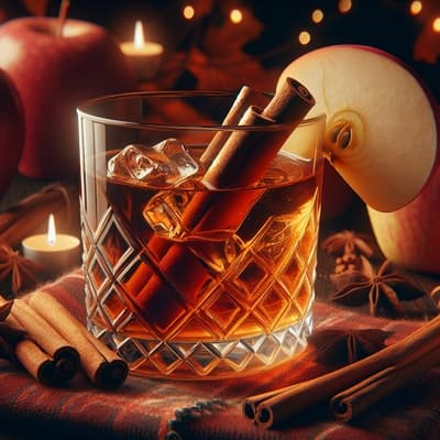 Ein Herbstklassiker: Bourbon Apple Cider Old Fashioned
