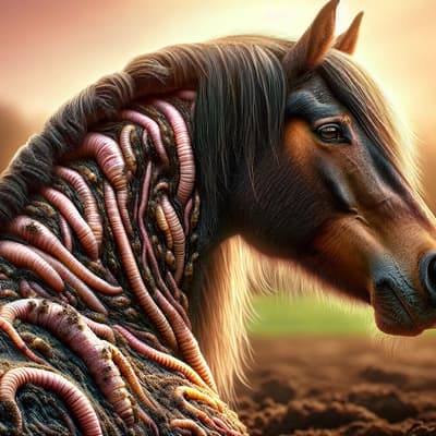 Keeping Your Horse Healthy: Managing Neck Threadworms