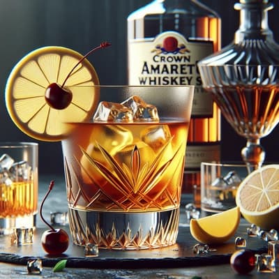 Crafting the Crown Amaretto Whiskey Sour: A Royal Twist on a Classic