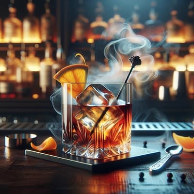 Crafting the Perfect Smoky Mezcal Negroni