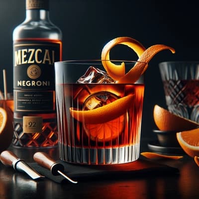 Eine rauchige Note: Den perfekten Mezcal Negroni kreieren