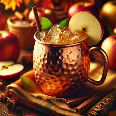 Den perfekten Apple Cider Mule kreieren: Eine saisonale Variante des Klassikers