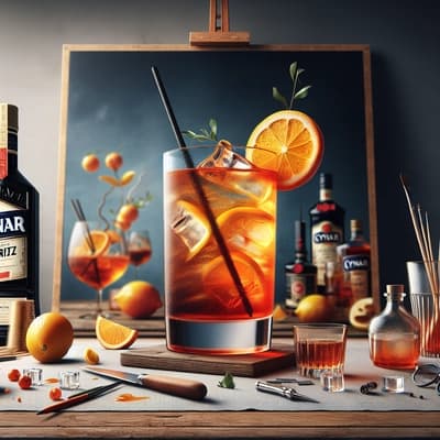 Die klassische Freude des Cynar Spritz Cocktails entdecken
