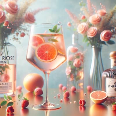 Crafting the Perfect Lillet Rose Spritz with St Germain: A Step-by-Step Guide