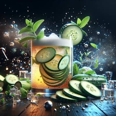 Refreshing Variations: Adding Cucumber to Your Southside Fizz