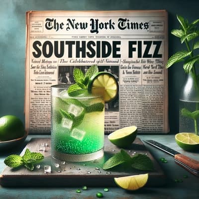 Der Southside Fizz: Wie vorgestellt von der New York Times