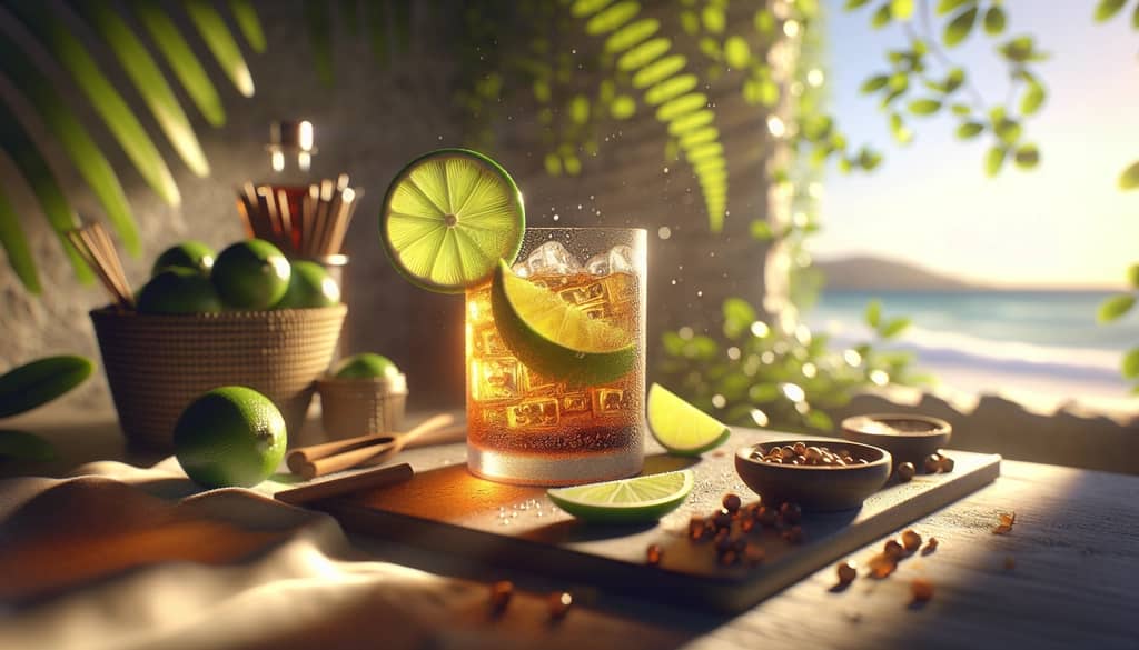 A revitalizing blend of bitters and soda with lime, designed to alleviate hangover symptoms.