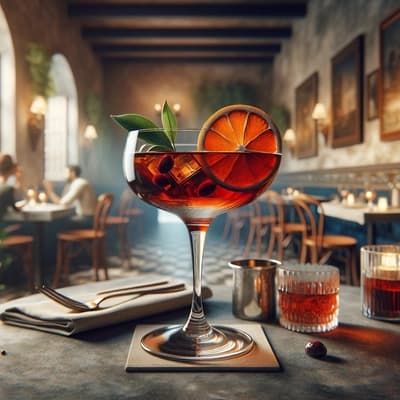 Die perfekte Mezcal Negroni zubereiten