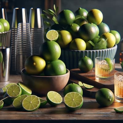 Untersuchung der Limettenvariationen in Whiskey Sours: Cordial, Gesüßt und Rose Lime