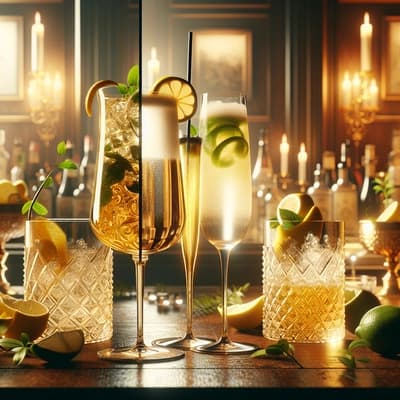 French 76 vs. French 75: Comparing Two Timeless Effervescent Classics