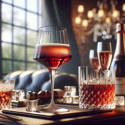 What is a Chambord and Champagne Cocktail Called?