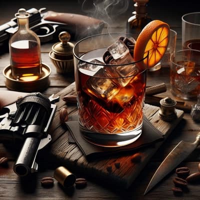 Der Revolver-Cocktail: Ein Rauchig-bourbon-infundierter Klassiker