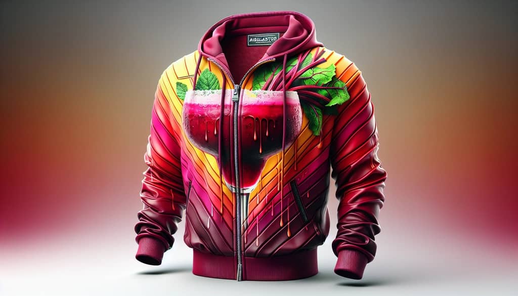 A stylish Airblaster Pullover Jacket in Beet Juice Margarita color, combining fashion with cocktail-inspired creativity.