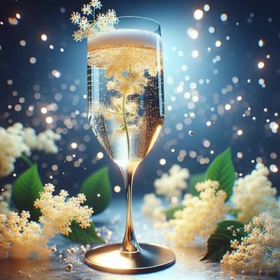 Bubbles and Blooms: Champagne and Elderflower in Perfect Harmony